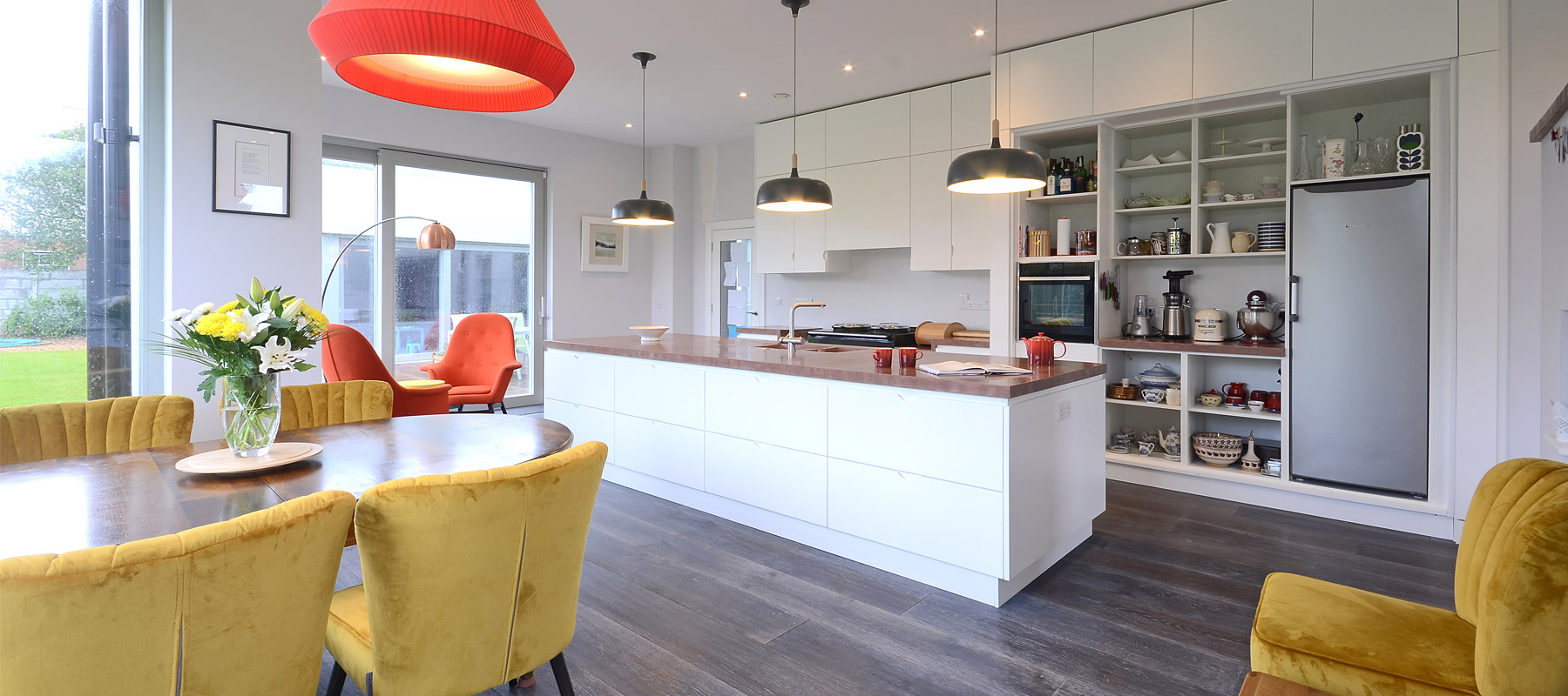 Contemporary kitchen in Galway, County Galway
