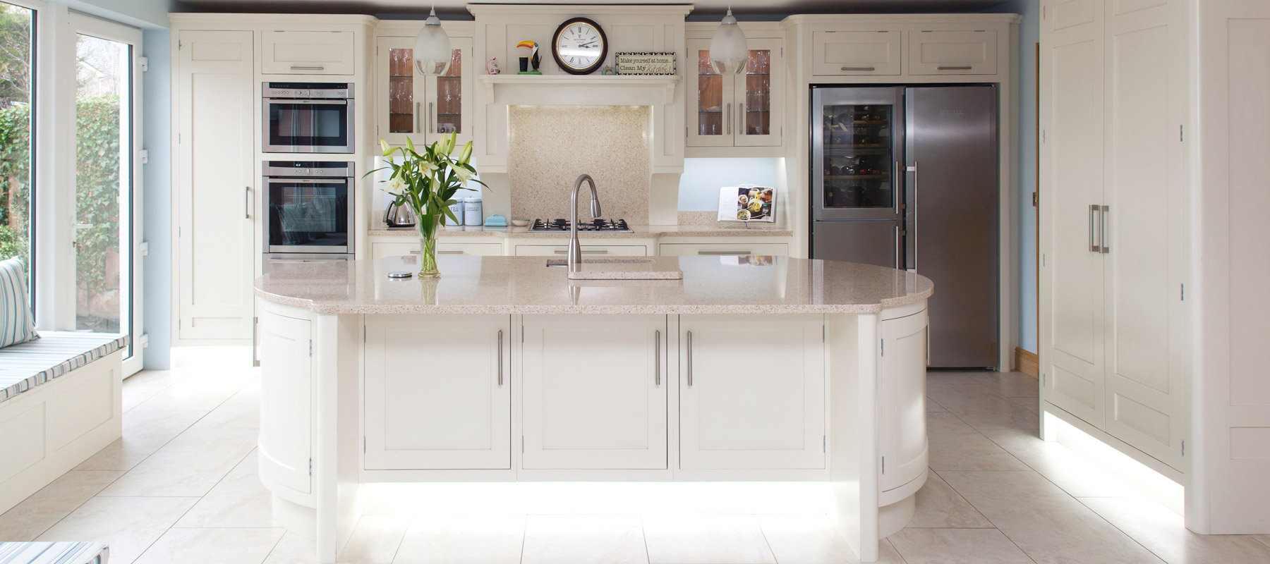 Painted kitchen in Naas, County Kildare