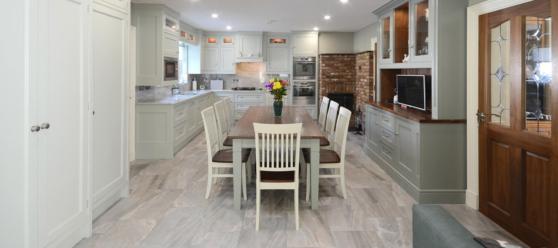 Hand-painted kitchen in Athlone, County Roscommon